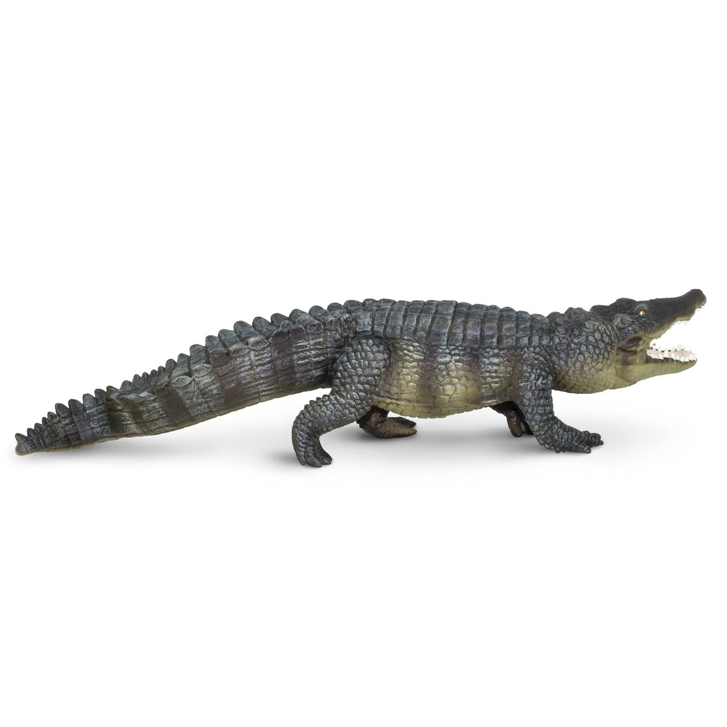 Safari Ltd. Saltwater Crocodile Figurine - Detailed 12" Plastic Model Figure - Fun Educational Play Toy for Boys, Girls & Kids Ages 18M+