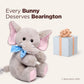 Bearington Dotty Daisy The Stuffed Elephant, 10 Inch Elephant Stuffed Animal, Easter Stuffed Animal