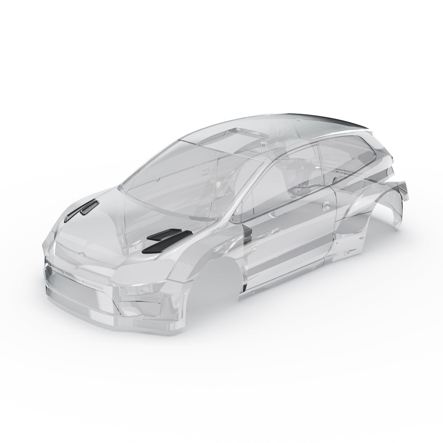 VIRCAS R16326 Transparent Car Shell Spare Part for RC Car XTS-P12