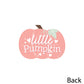 Big Dot of Happiness Girl Little Pumpkin - Decorations DIY Fall Birthday Party or Baby Shower Essentials - Set of 20
