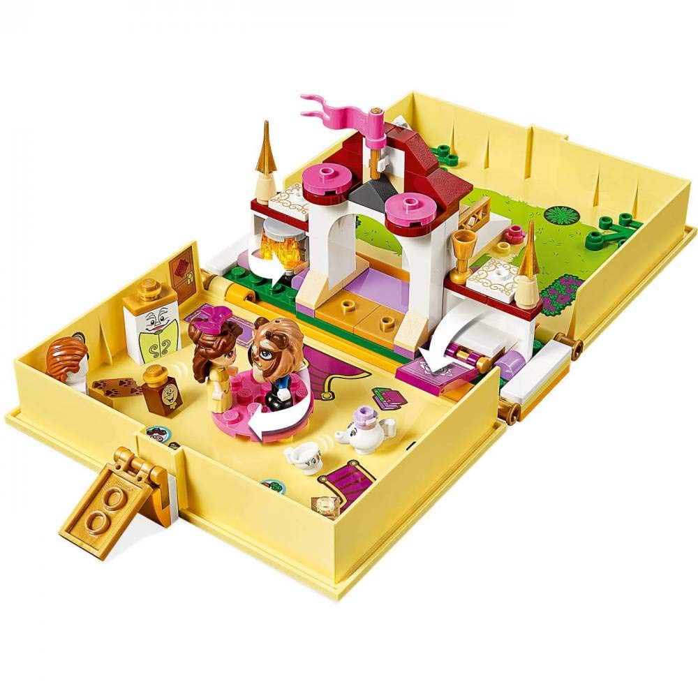 LEGO Disney Belle’s Storybook Adventures 43177 Creative Building Kit Toy (111 Pieces)