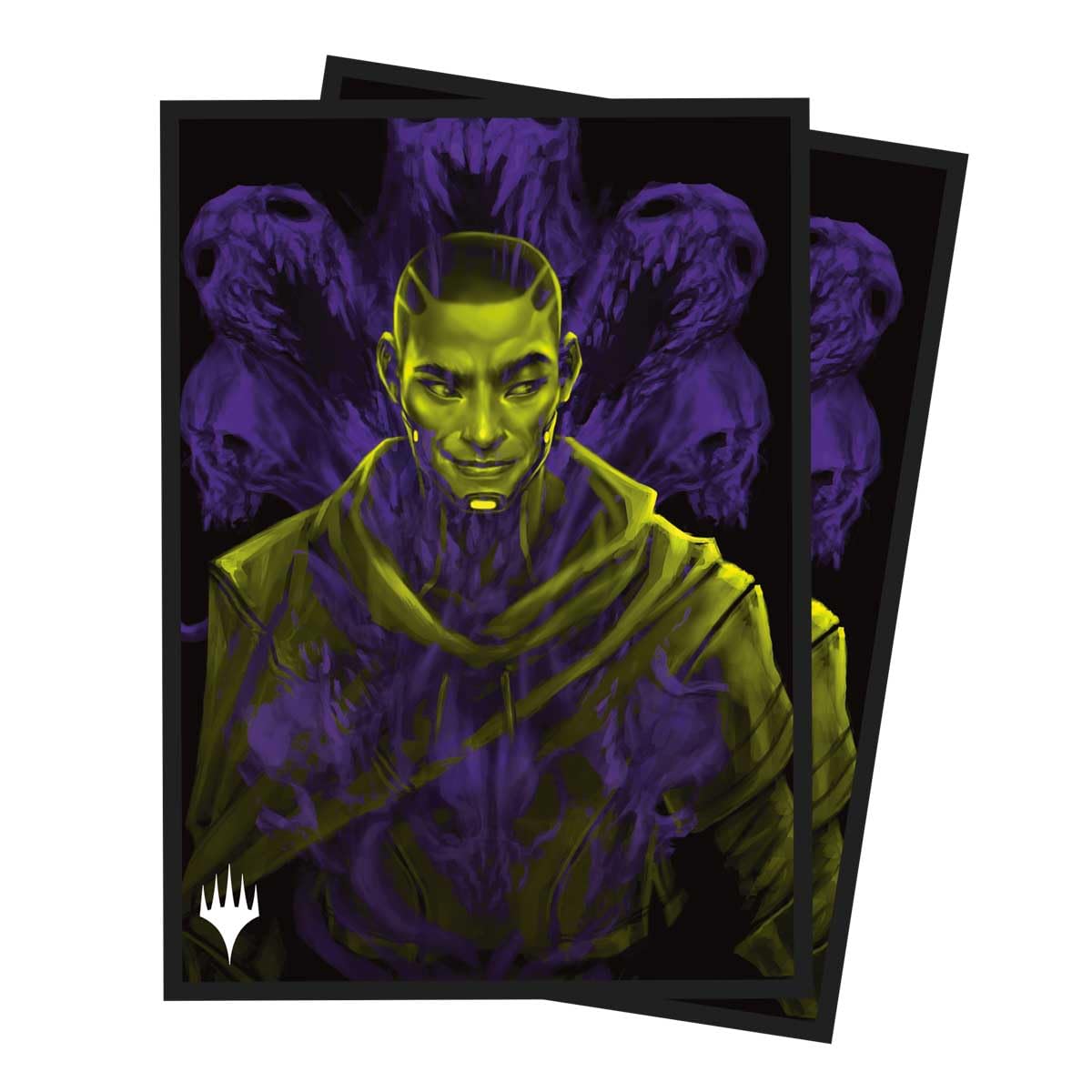 Ultra Pro - Duskmourn 100ct Deck Protector Sleeves for MTG - Features Artwork of Kaito, Bane of Nightmares