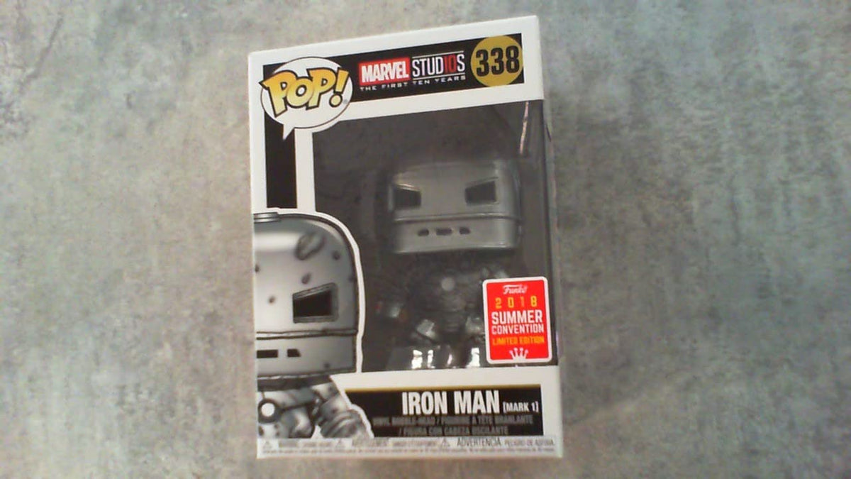 Funko Pop Iron Man Mark I Marvel Studios Summer Exclusive SDCC