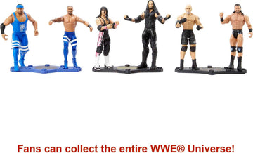 Mattel WWE Championship Showdown 2-Pack Action Figures & Accessory, Series #8 Drew McIntyre vs Goldberg Collectible Set, 6-inch