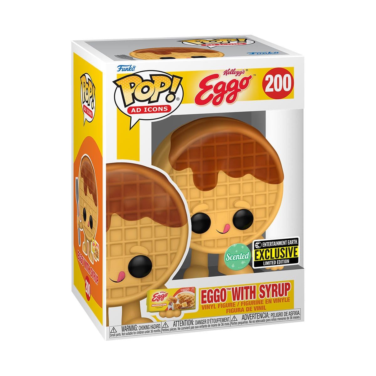 Eggo Waffle w/Syrup (Kellogg's) Scented Funko Pop!