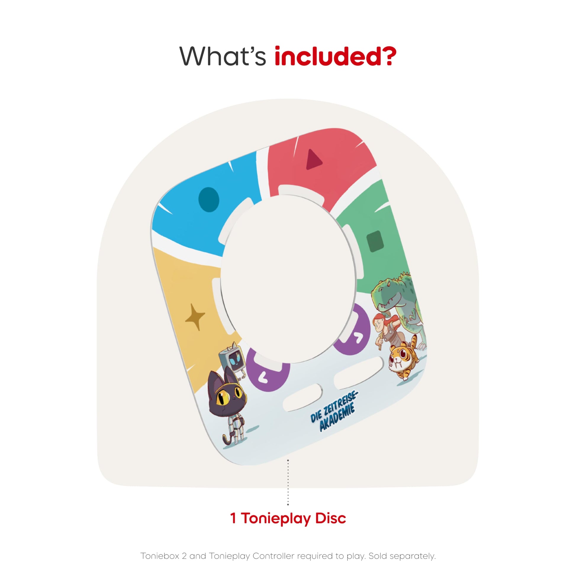 Tonies Time Academy: Adventure Through The ERAS Tonieplay Story Game [Requires Toniebox 2 & Controller]
