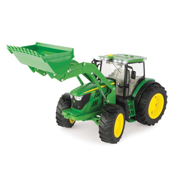 TOMY Big Deere 1:16 6210R Tractor With Loader