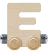 Maple Landmark NameTrain Unfinished Letter Car E - Made in USA