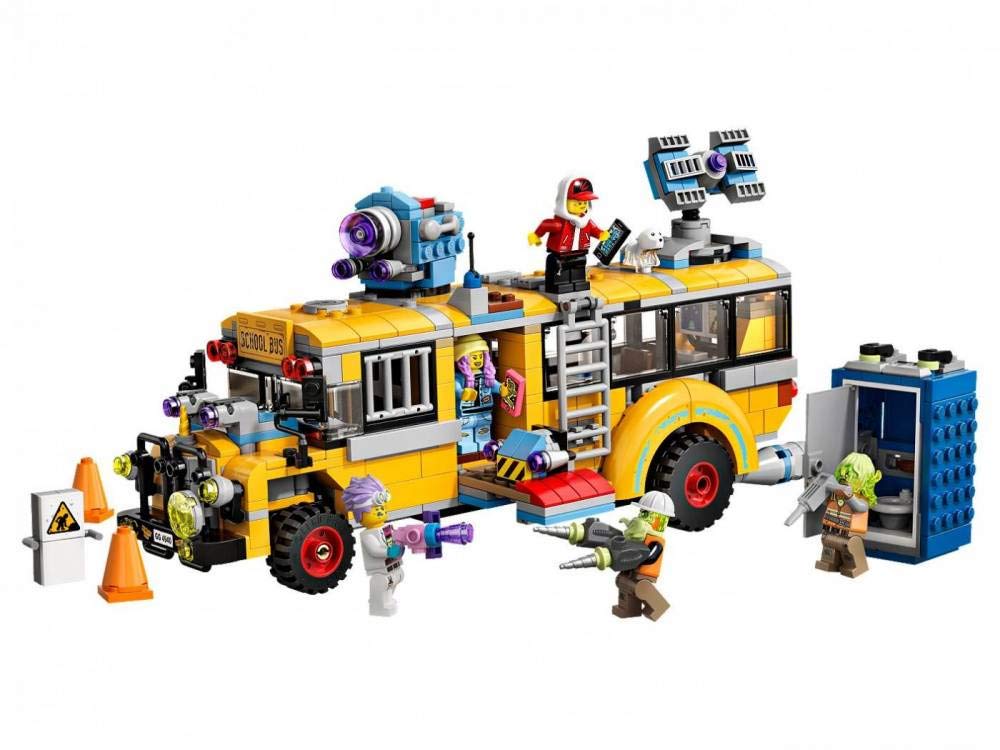 LEGO Hidden Side Paranormal Intercept Bus 3000 70423 Augmented Reality [AR] Building Kit with Toy Bus, Toy App Allows for Endless Creative Play