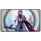 Ultra PRO - Final Fantasy x Universes Beyond Lightning, Army of One Black Stitched Playmat for Magic: The Gathering | Card Game Playmat, Final Fantasy