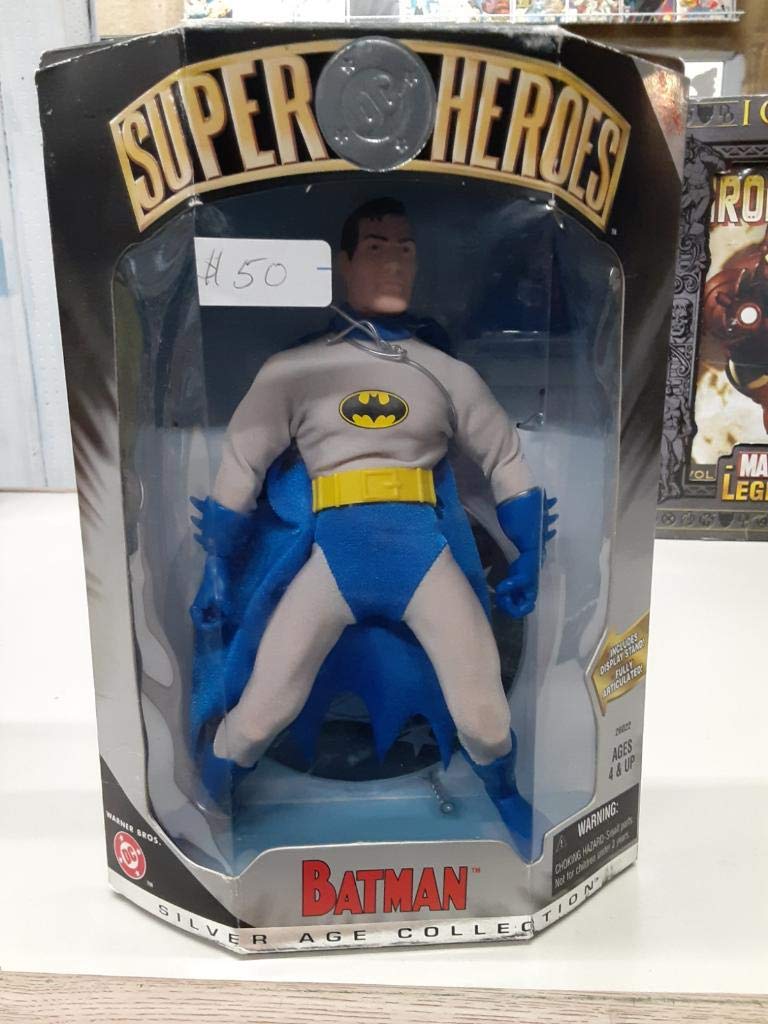 DC Super Heroes Silver Age Batman with removeable Cowl