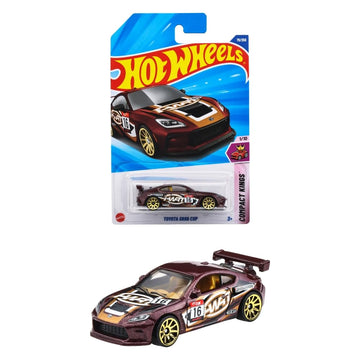 Hot Wheels Basic Car Toyota GR86 Cup Ride On Toy Mini Car Ages 3+ Brown JFN37