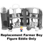 Fisher-Price Replacement Part Little People Animal Friends Farm Playset CHJ51 - Replacement Farmer Boy Eddie Figure