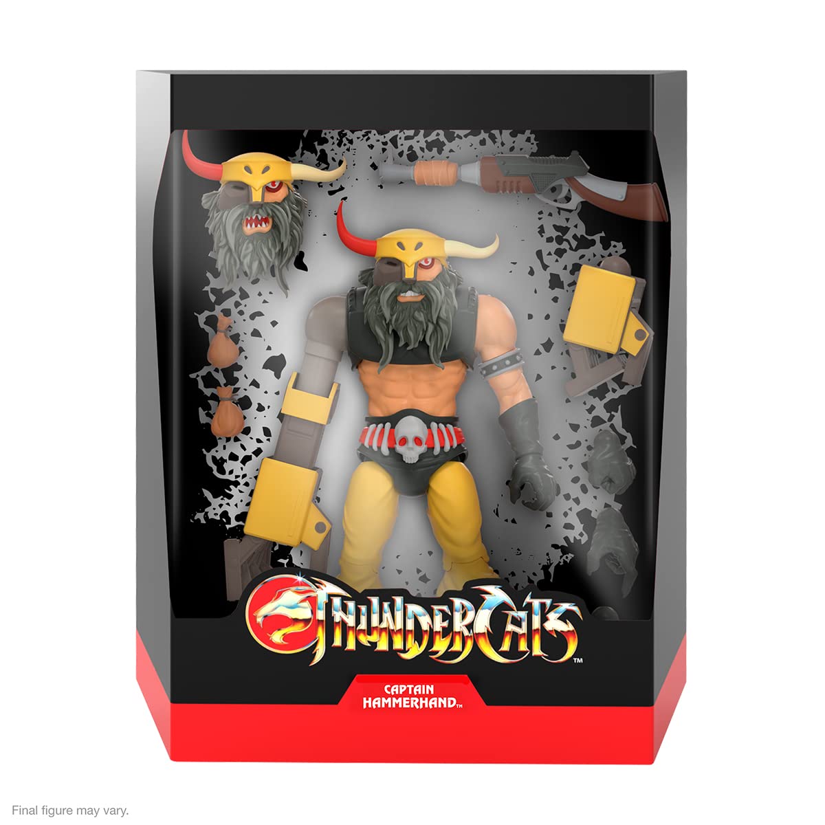 Super7 ULTIMATES! Thundercats Hammerhand - 7" Thundercats Action Figure with Accessories Classic Cartoon Collectibles and Retro Toys