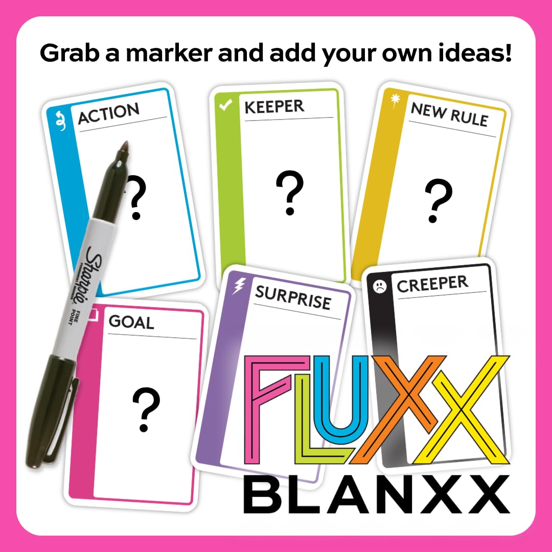 Looney Labs Fluxx Blanxx Expansion Pack - Create Your Own Card