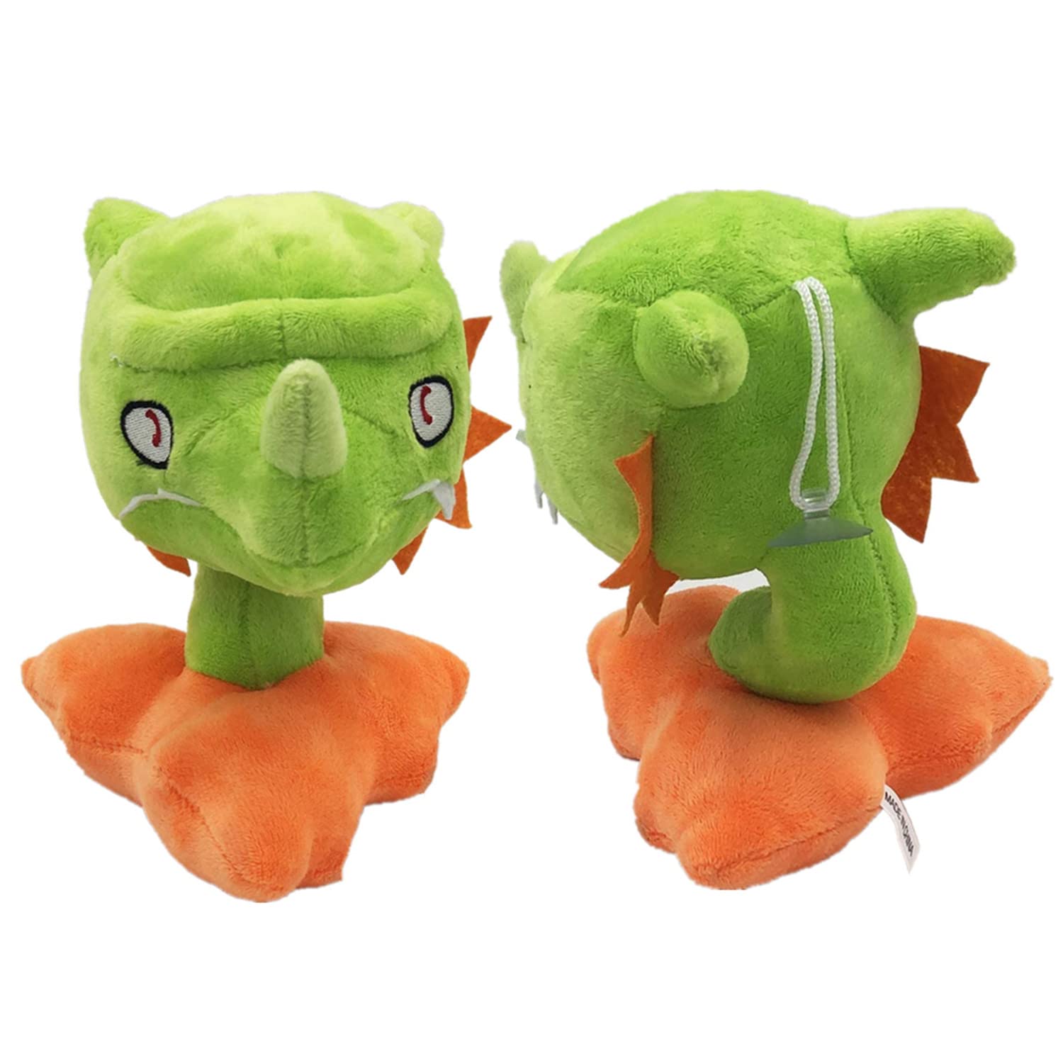 JHESAO 3 PCS Plants and Zombies Snapdragon Plush Plants Sets Zombies Toy Snapdragon, 1 2 Stuffed Soft Squash Doll, Corn PVZ Plushies Figure Doll Chili