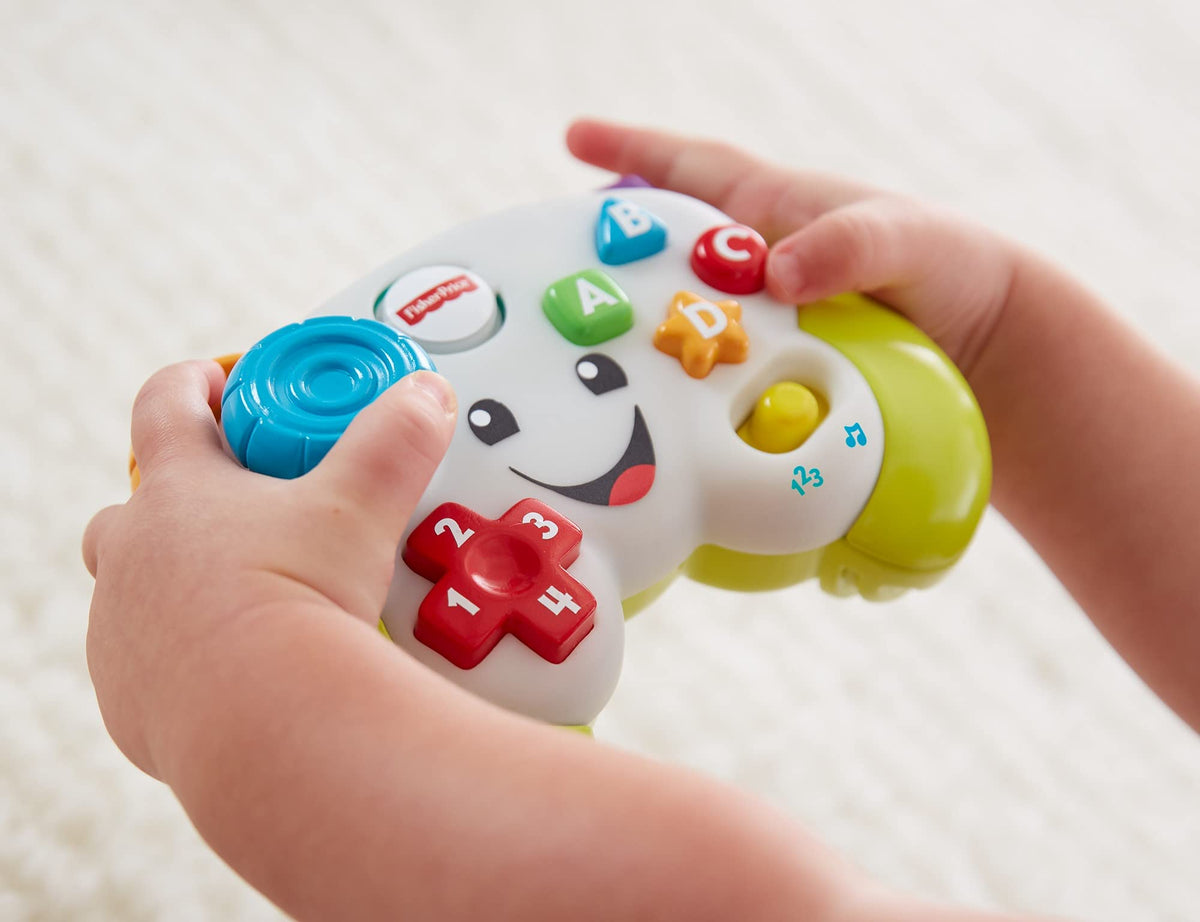 Fisher-Price - Controller Laugh and Learn, Teaches Shapes and Colors, Toy for Children 6+ Months, 3, FWG15