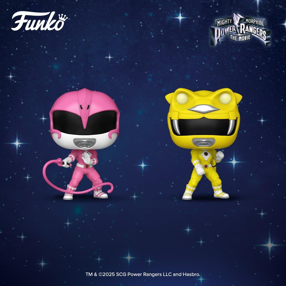 Funko POP! Movies: Mighty Morphin Power Rangers - Yellow Ranger