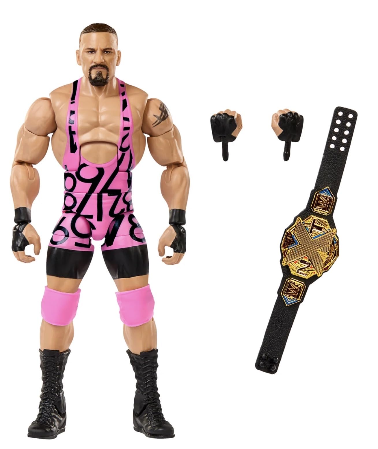WWE Bron Breakker with Belt Mattel Elite Collection Greatest Hits Series 10 Wrestling Action Wrestler Figure Toy