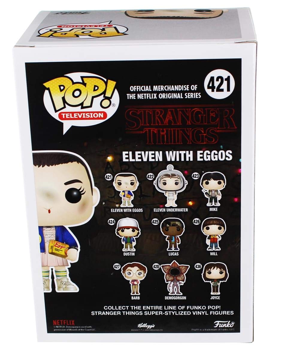 Funko POP! TV Stranger Things Eleven in Wig w/Eggos Chase Variant Vinyl Figure