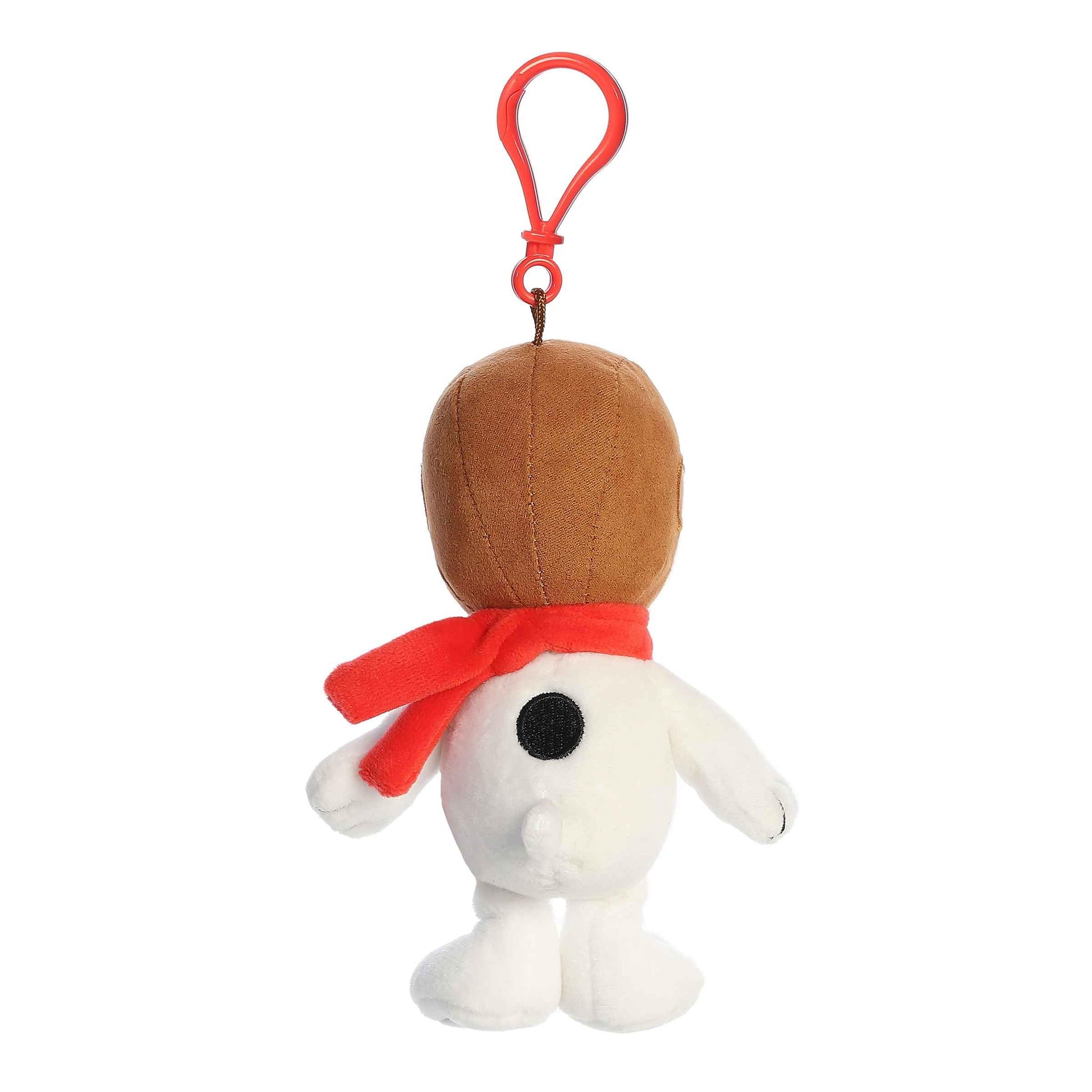 Aurora® Adorable Peanuts® Flying Ace Clip-On Stuffed Animal - Officially Licensed Toys for All Snoopy Fans - Nostalgic Gift for Adults and Birthday