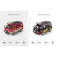 OBIOCKIDAY JXC5813B 1/24 Remote Control Van, 2.4G 4WD Full-Proportional Synchronous RC Car with Light, Mini RC Van Electric Remote Control Car Toy