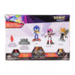 JAKKS Pacific Sonic Prime 2.5" Figure Multipack with Sonic, Tails Nine & The Prism Shard with Display Base!