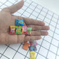 Nuanmu Miniature Drink Bottles Snacks Food Cake Dollhouse Decorations Pretend Play Kitchen Game Party Toys (Snack 10pcs)