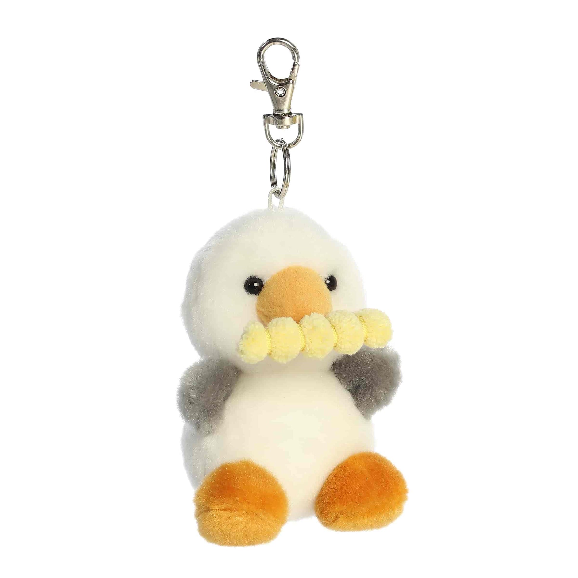 Aurora® Adorable Palm Pals™ Buoy Seagull™ Clip-On - Fun Collectible Plush for Kids and Adult Collectors - Perfect for Decorating Rooms and Birthday