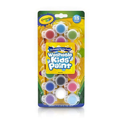 Crayola Kids Paints Washable 18 Piece
