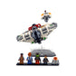 Brickcessories Display Stand Compatible with LEGO Star Wars 75357 Ghost and Phantom II - Angled Flight Display with Minifigure Base - Set Not Included