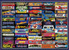 Arcadeageddon! Retro Arcade Game Collage Puzzle for Adults and Kids | Difficult 1000 Piece Jigsaw Puzzle, '80s Toys & Games | Interactive Brain