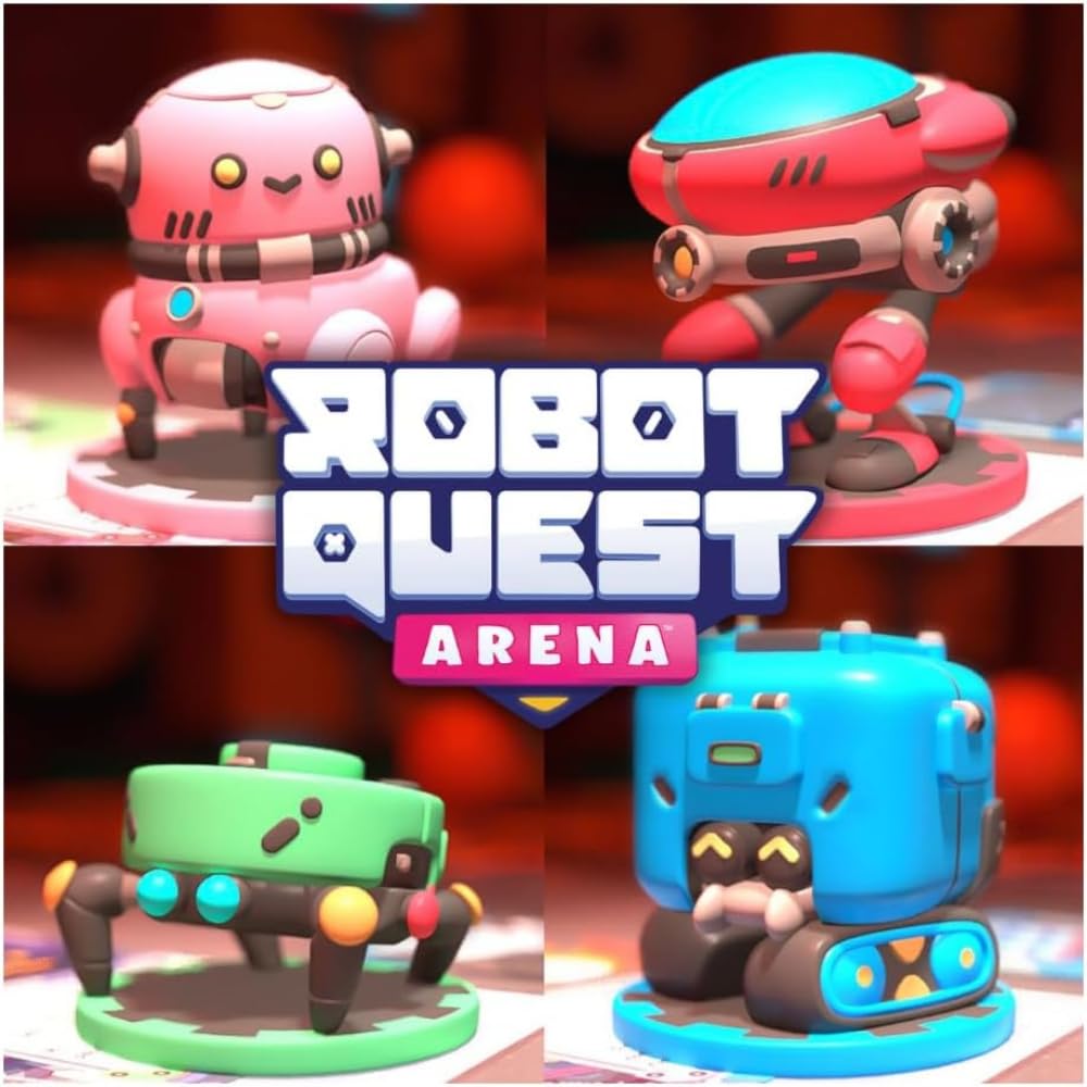 Wise Wizard Games: Robot Quest Arena Deckbuilding Board Game