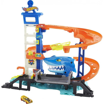 Hot Wheels Attacking Shark Escape Playset