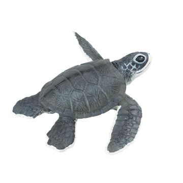 Safari Ltd. Baby Sea Turtle Figurine - Lifelike 5.5" Model Figure - Educational Toy for Boys, Girls, and Kids Ages 18M+
