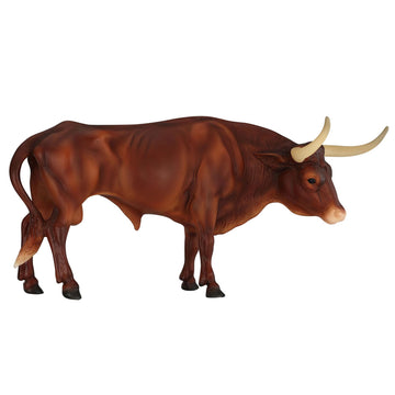 Breyer Horses Traditional Series |Texas Longhorn Bull | Breyer Animals | Horse Figurine | 11.5" L X 8.5" H | Model #B-TR-10329