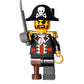LEGO Pirate Captain Brickbeard Redbeard minifigure (2009)