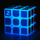 Blue Fluorescent Speed Cube 3x3x3 Glow in the Dark Luminous Magic Cube Puzzle