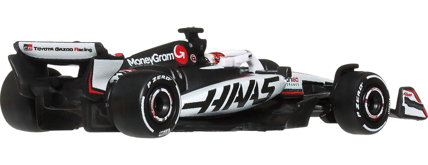 Hot Wheels 1:64 Scale Premium Die-Cast Formula 1 Collectible Toy Race Car with Real Riders Tires & Metal/Metal Body & Chassis