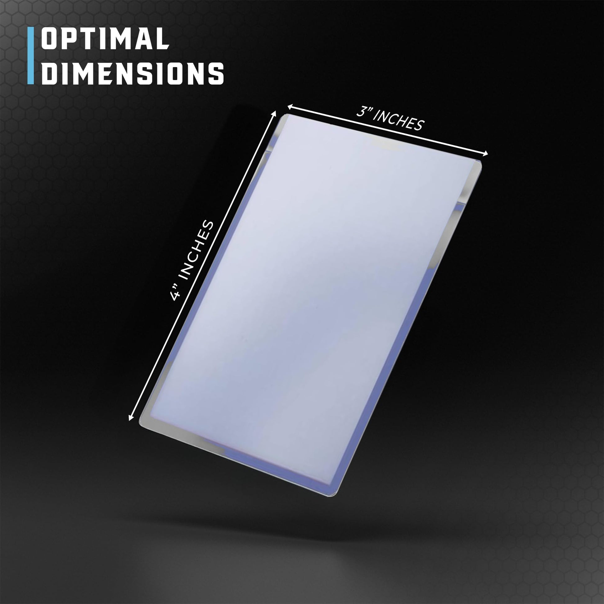 CardGuard 3" x 4" Clear Regular TopLoaders for Cards with Sleeves, 50 Count - Durable & Acid-Free Premium Protection for Pokémon, YuGiOh, MTG, TCG
