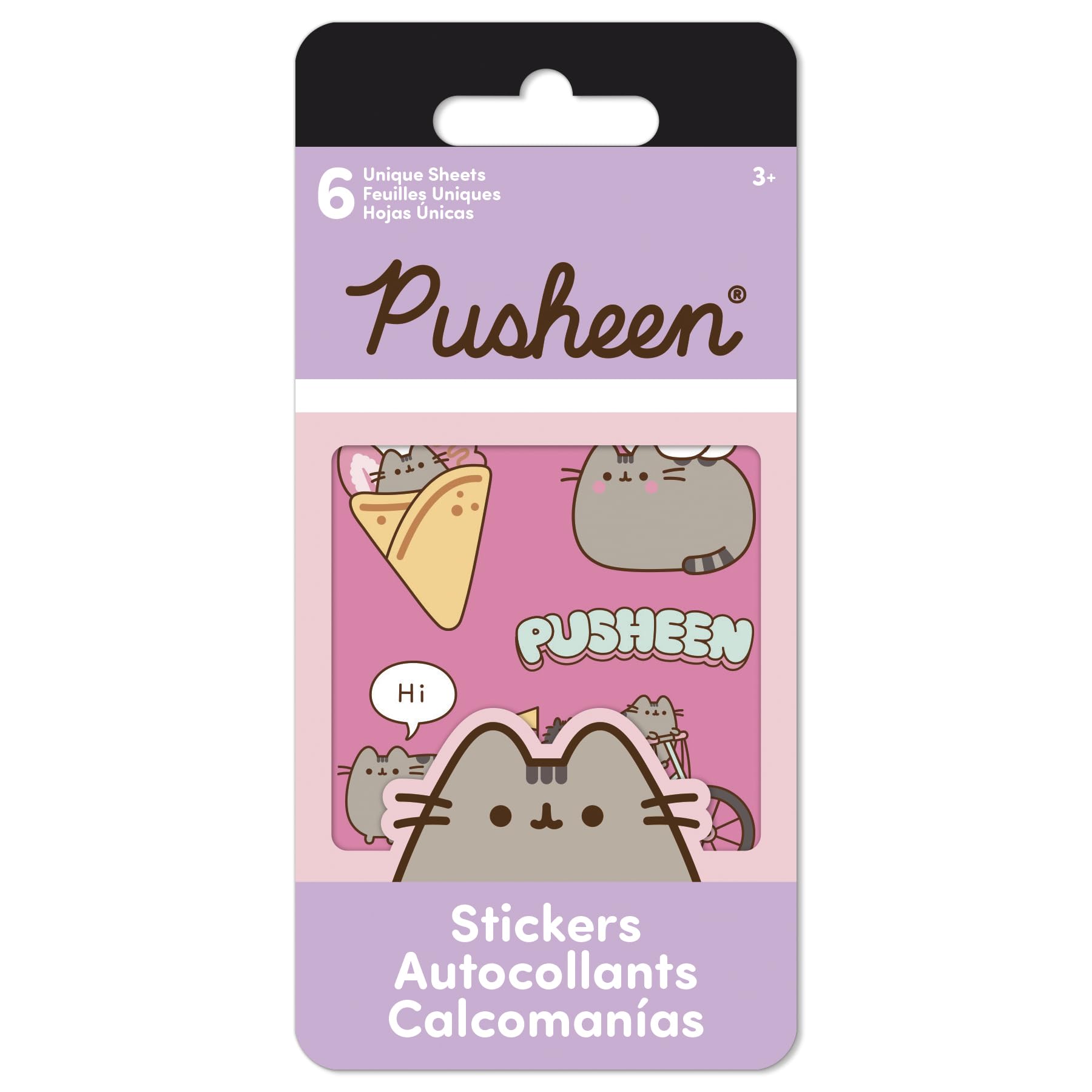 Pusheen Mini Sticker Slim Flip Pad - 6 Page