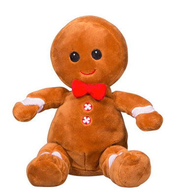 Teddy Mountain Cuddly Soft 8 inch Stuffed Snap The Gingerbread Man...We Stuff 'em...You Love 'em!