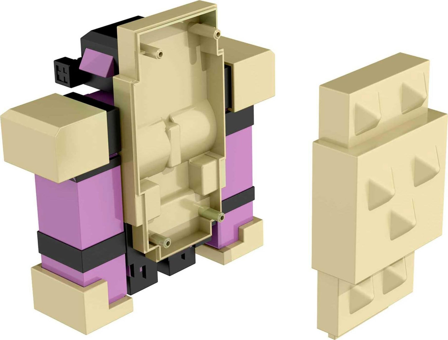 Mattel Minecraft Legends Nether Invasion Pack, Set of 4 Action Figures with Attack Action and Accessories