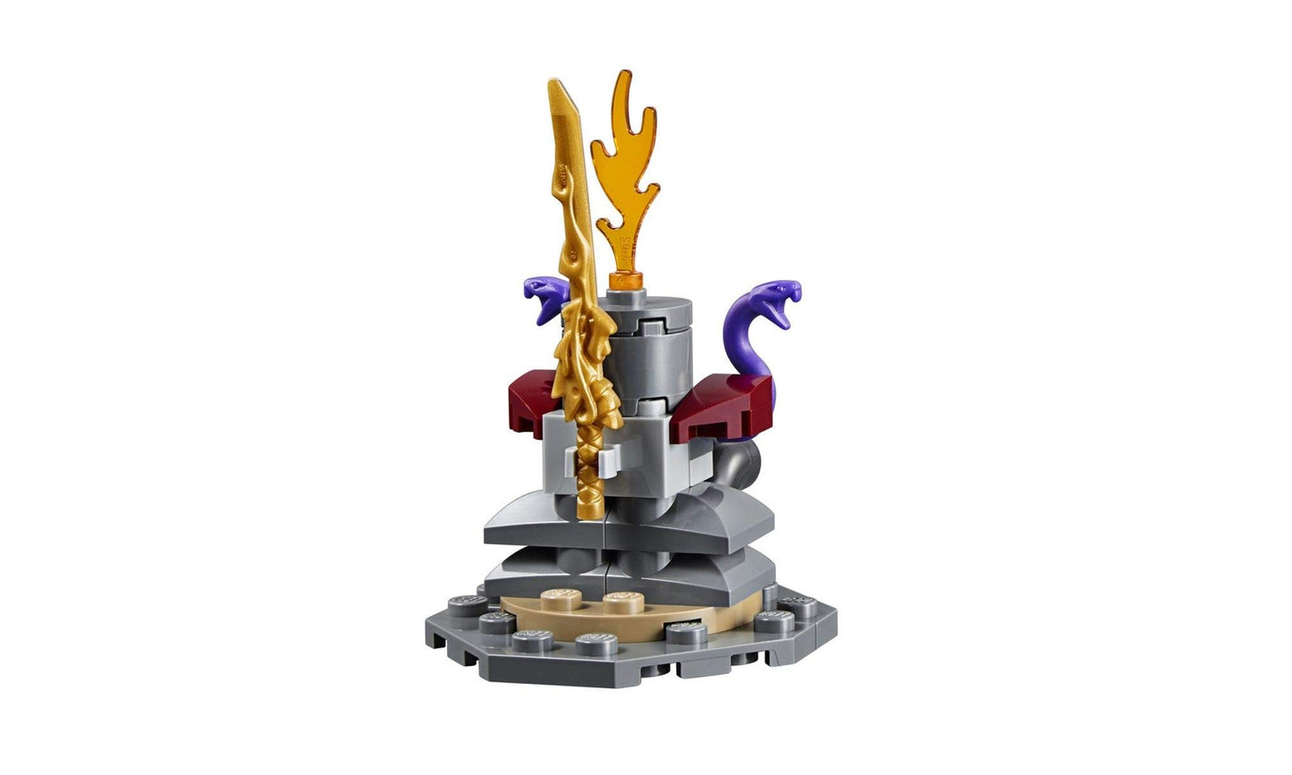 LEGO NINJAGO Legacy Kai’s Blade Cycle & Zane’s Snowmobile 70667 Building Kit (376 Pieces)