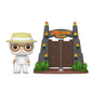 Jurassic Park Funko POP Vinyl Figure | John Hammond with Gates