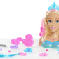 Barbie Dreamtopia Mermaid Styling Head, 22 pieces, Kids Toys for Ages 3 Up by Just Play