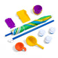 Step2 Waterpark Wonders Two Tier Water Table, Kids Water Activity Sensory Playset with Umbrella, Garden Hose Sprinkler Attachment, 11 Piece