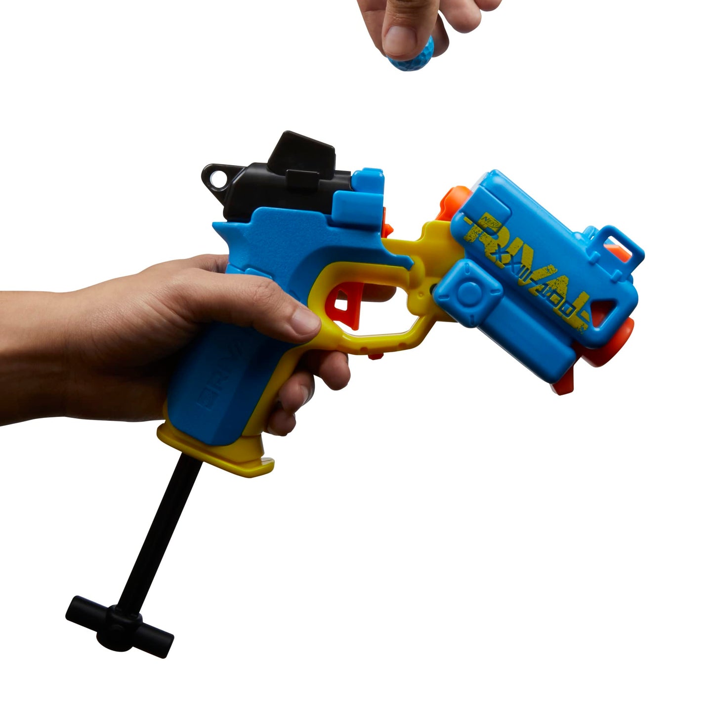 Nerf Rival Pilot XXIII 100 Blaster with 2 Rounds For Outdoor Games Ages 14 and Up
