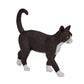 MOJO - Tuxedo Cat Pet Farm | Hand-Painted Toy Figure | Farmland Collection | True to Life & Highly Detailed | Designed in UK