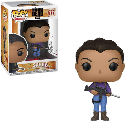 Funko Pop! Television: The Walking Dead - Sasha Collectible Toy